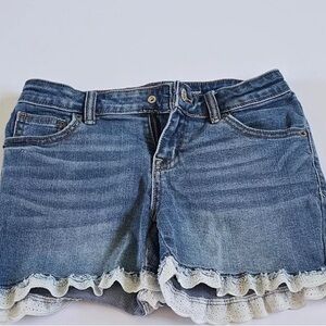 Cat & Jack Blue Jean Shorts Distressed Cut-Off